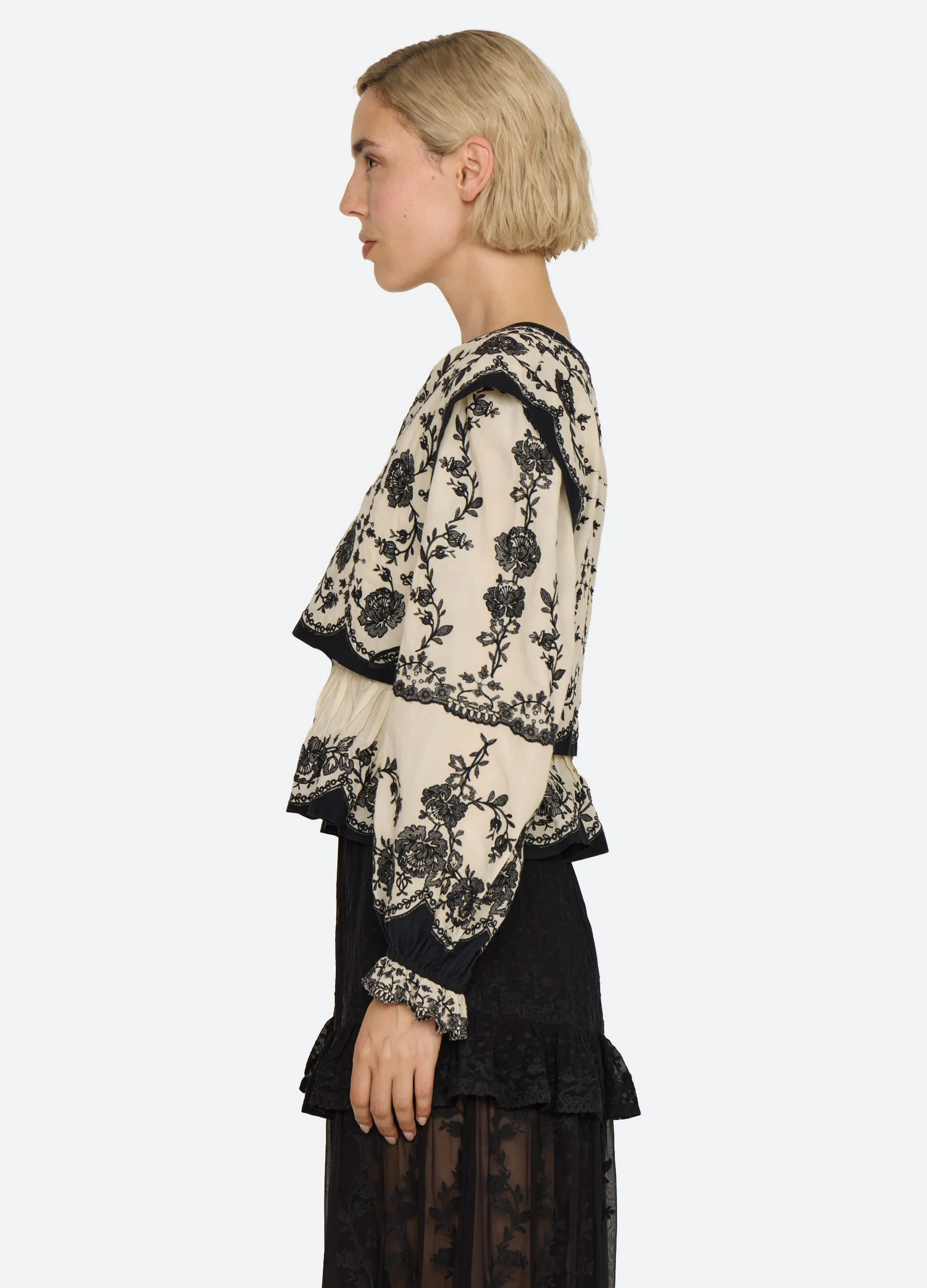 Gertrude Blouse sold by Sea New York product image thumbnail 3