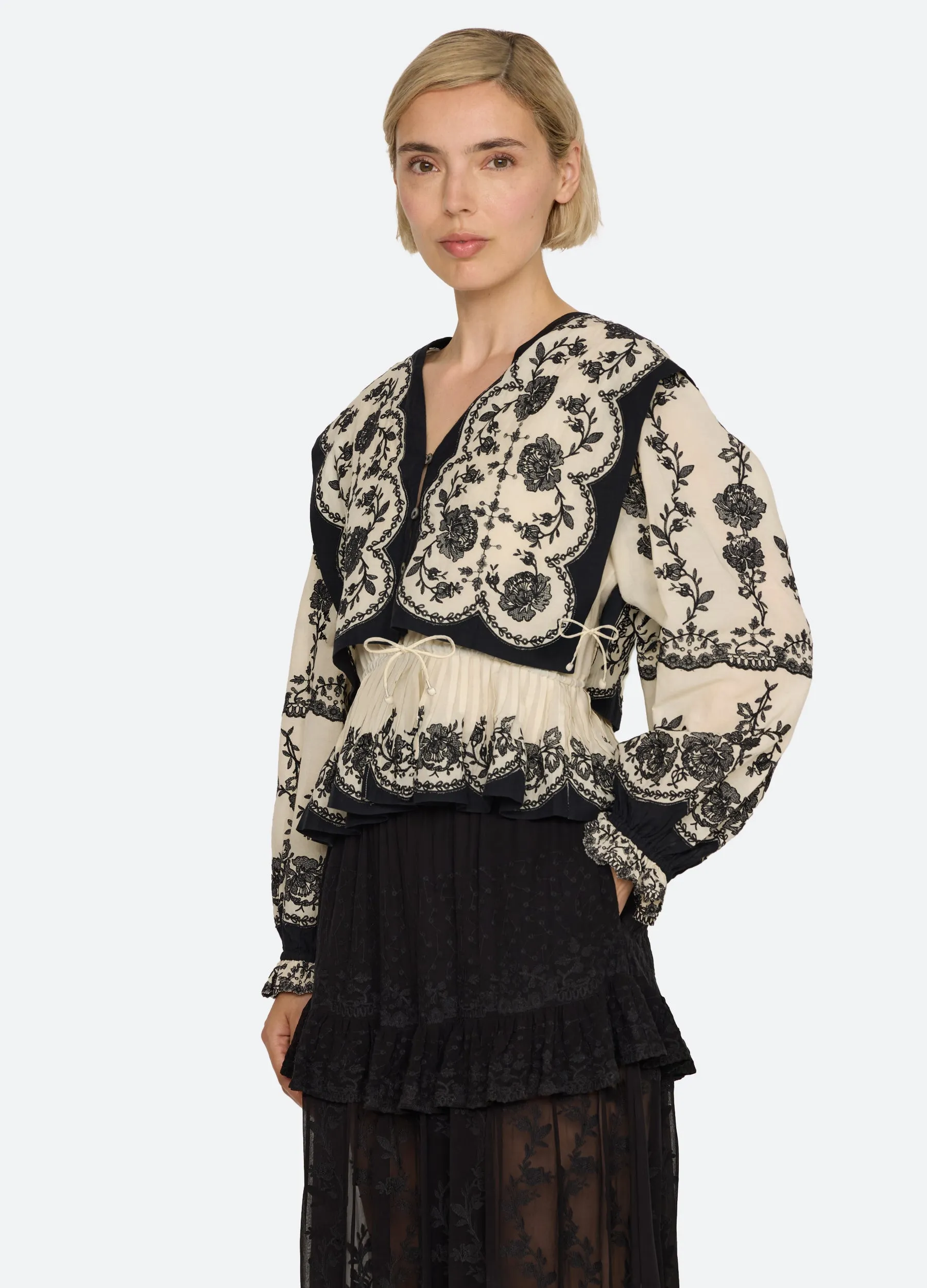 Gertrude Blouse sold by Sea New York product image thumbnail 4