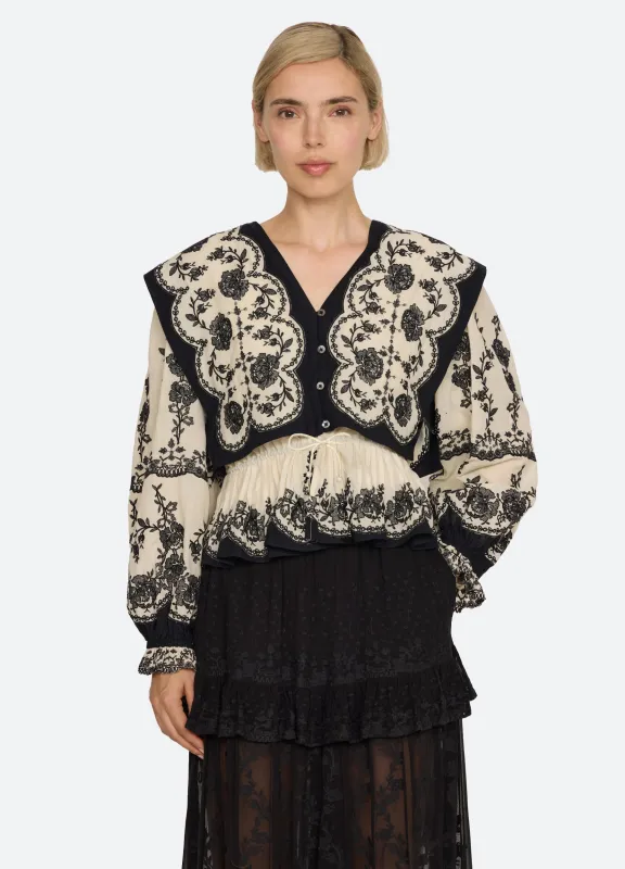 Gertrude Blouse made by Sea New York