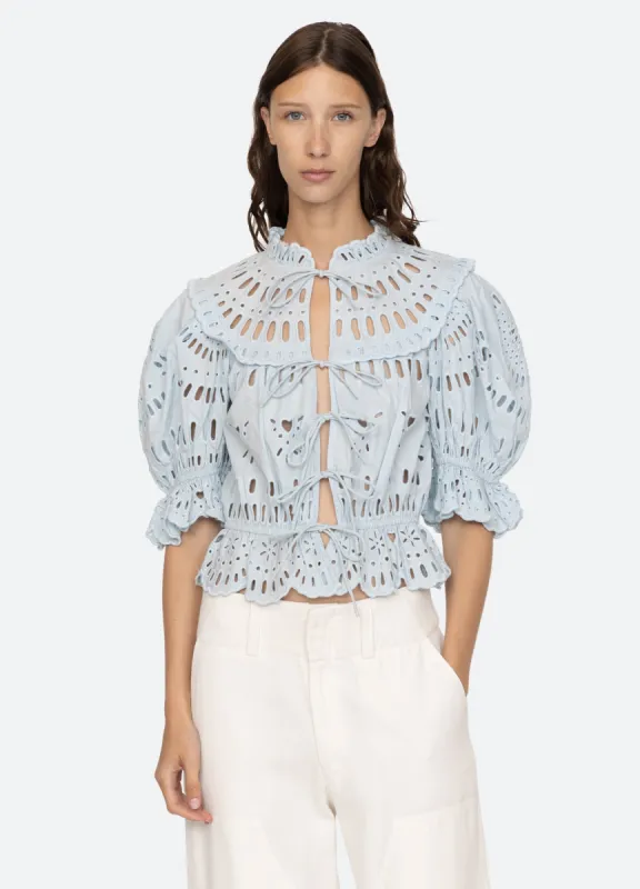 Saint Foy Puff Slv Top made by Sea New York