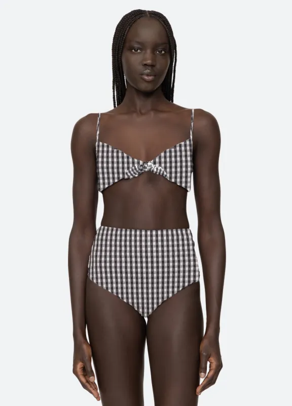 Pucker Bikini Top made by Sea New York
