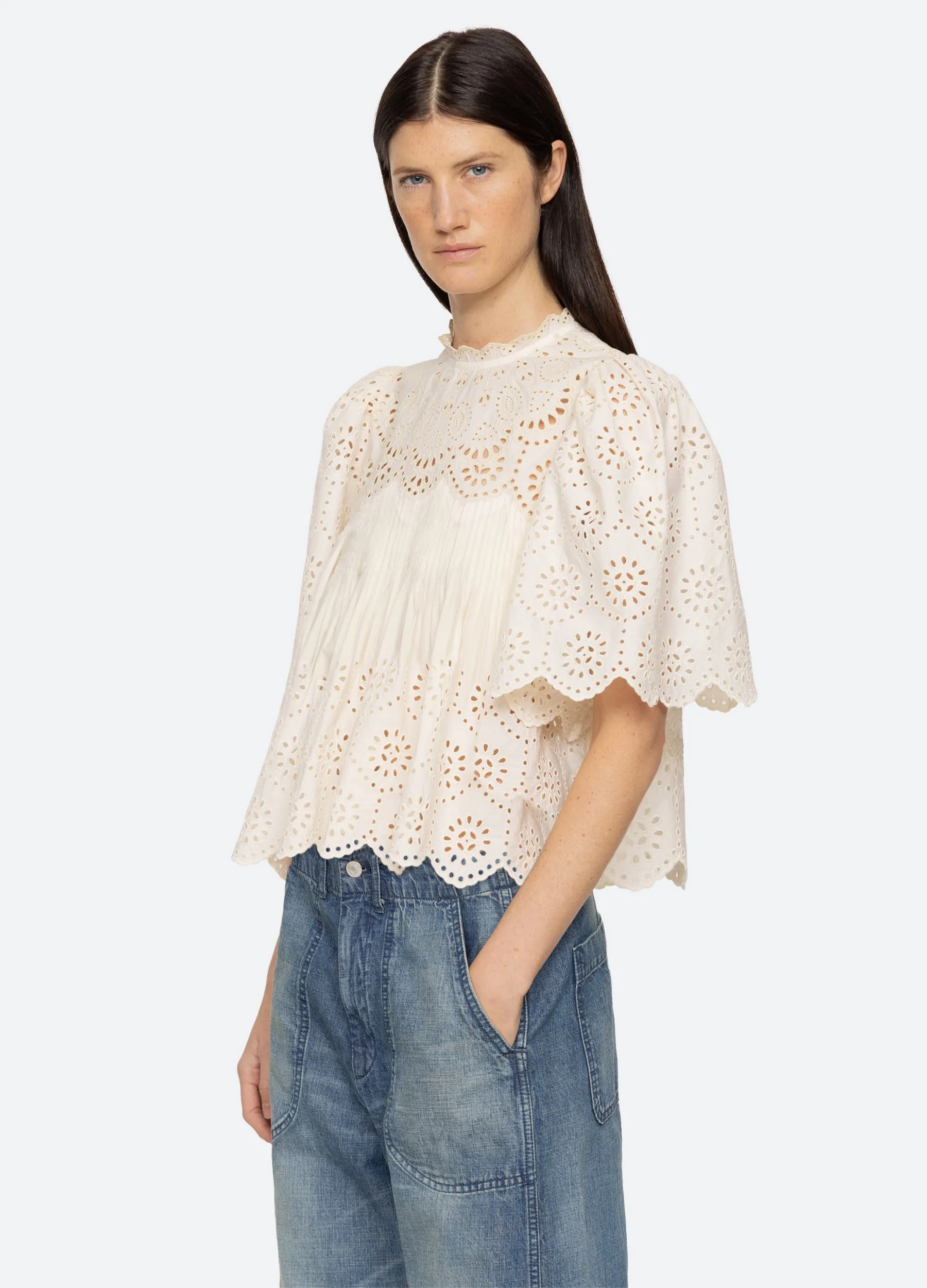 Lainey S/S Top sold by Sea New York product image thumbnail 4