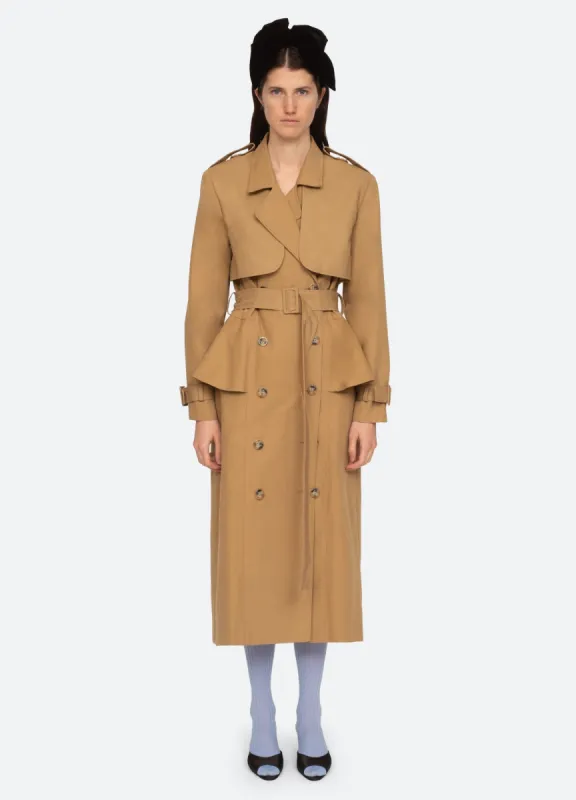 Paloma Trench Coat made by Sea New York
