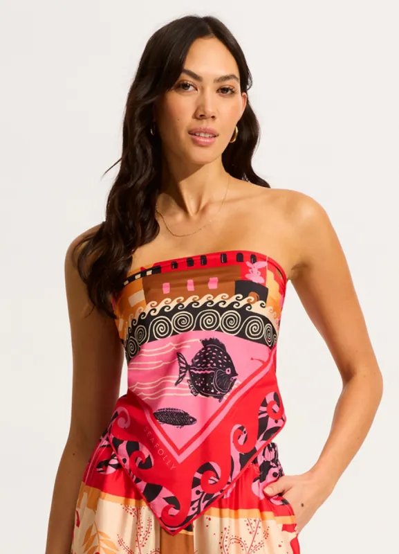 Atlantis Scarf - Paradise Pink sold by Seafolly