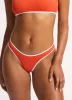 Beach Bound Scoop High Cut Bikini Bottom - Tamarillo sold by Seafolly