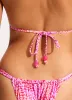 Sea Skin Slide Triangle Bikini Top - Fuchsia Rose sold by Seafolly