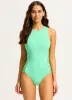 Seafolly Collective Multi Strap One Piece - Mint sold by Seafolly