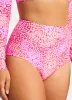 Sea Skin High Waisted Bikini Bottom - Fuchsia Rose sold by Seafolly