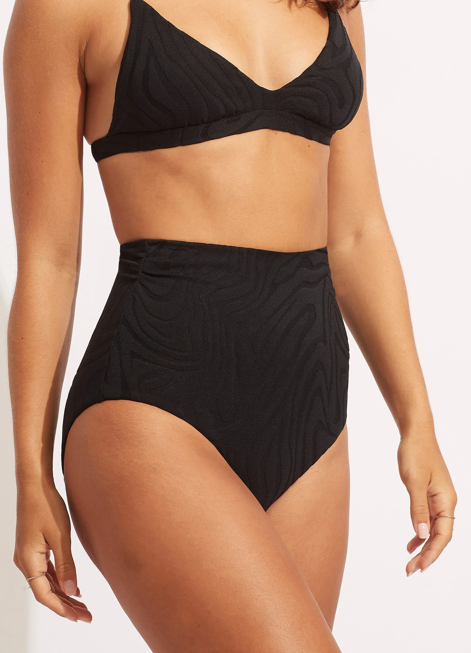 Second Wave High Waist Pant - Black sold by Seafolly product image thumbnail 4