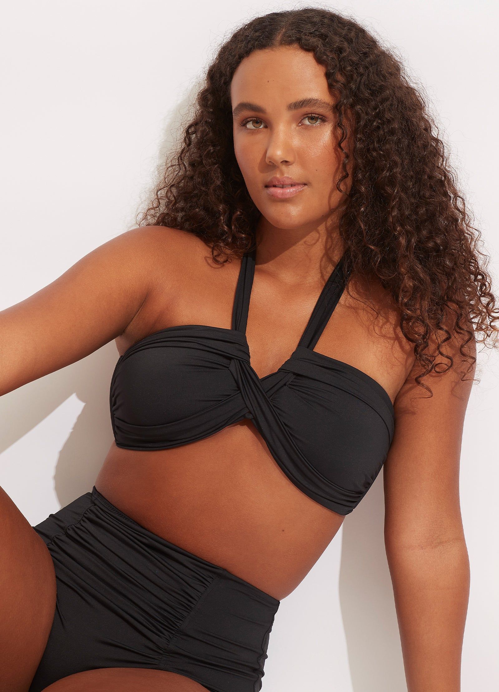 Seafolly Collective Halter Bandeau - Black sold by Seafolly product image thumbnail 6