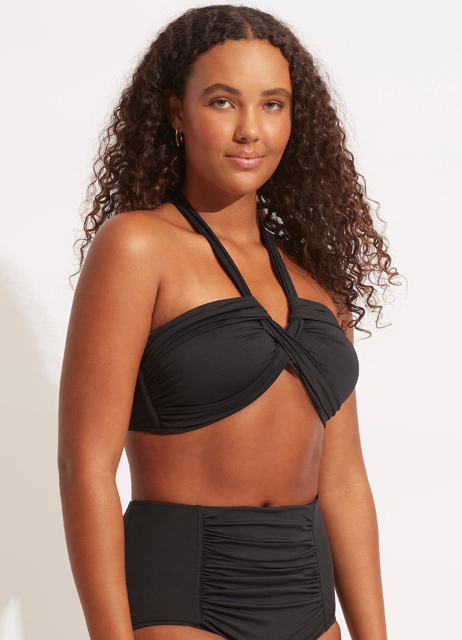 Seafolly Collective Halter Bandeau - Black sold by Seafolly product image thumbnail 7
