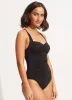 Seafolly Collective Twist Halter One Piece - Black sold by Seafolly