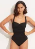 Seafolly Collective Twist Halter One Piece - Black sold by Seafolly