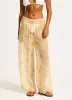 Kasbah Drawstring Waist Pant - Ecru sold by Seafolly