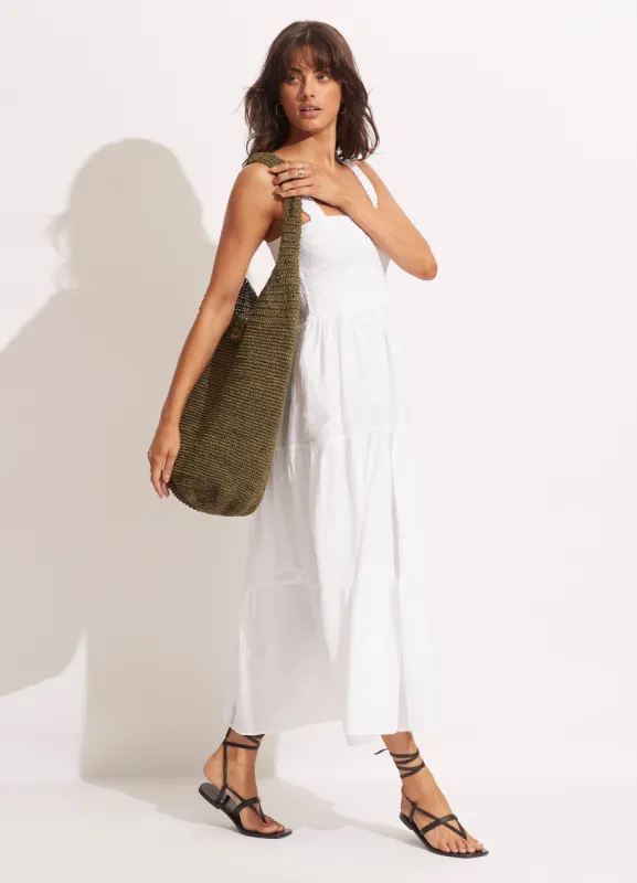 Cocoon Woven Tote - Olive sold by Seafolly
