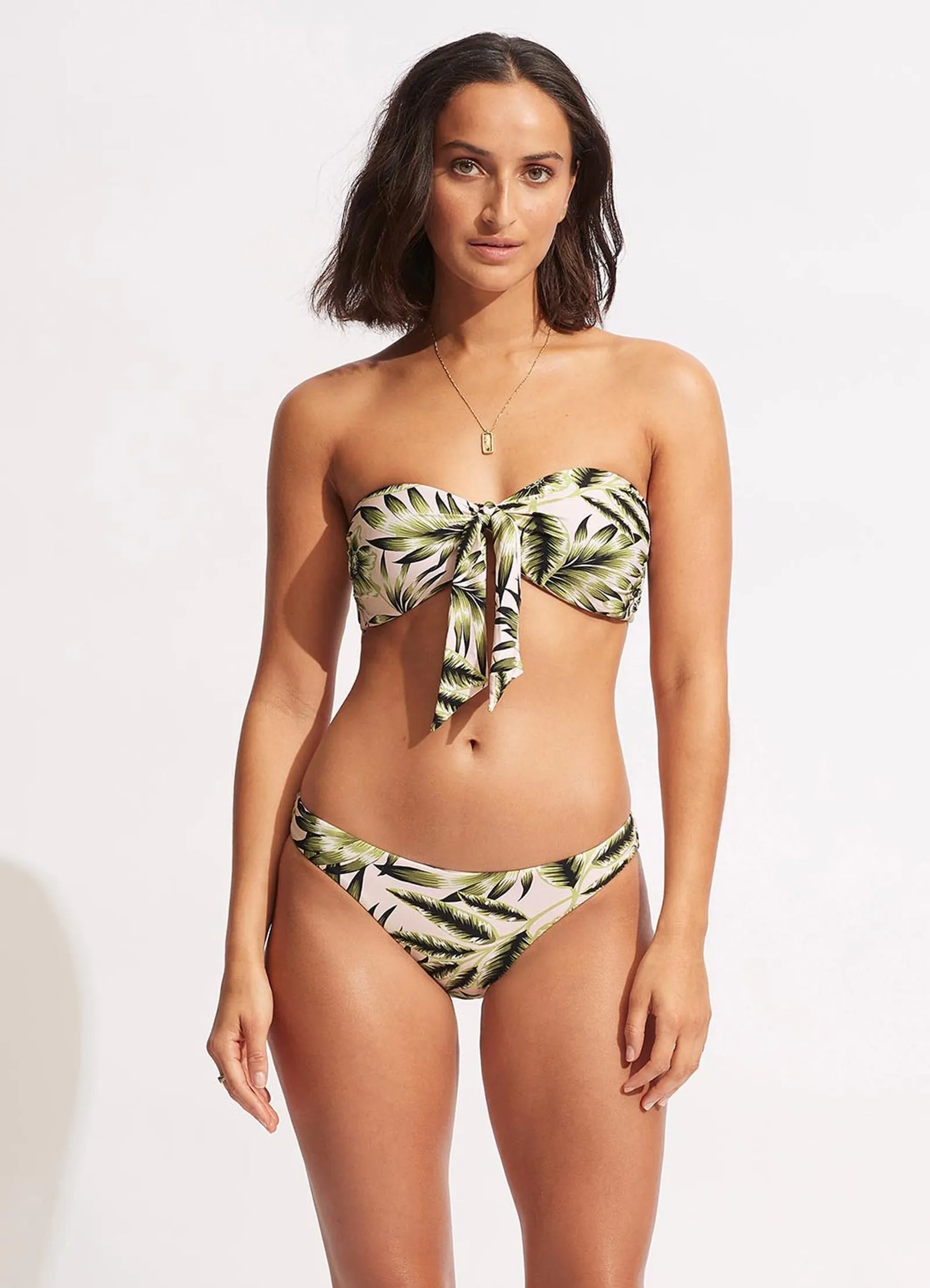 Island In The Sun Hipster - Avocado sold by Seafolly