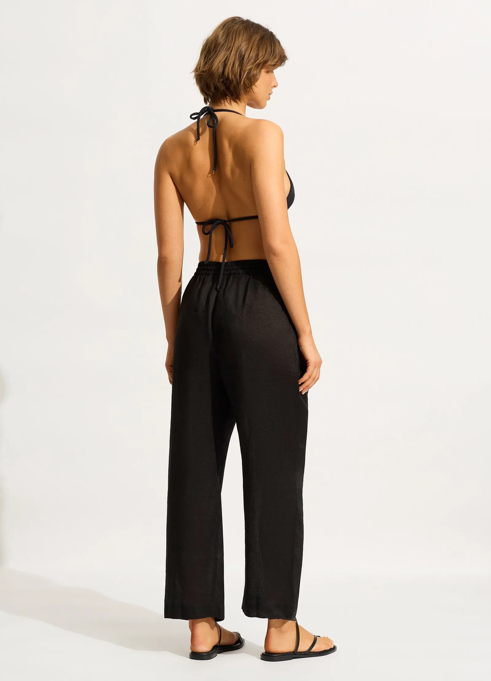 Linen Pant - Black sold by Seafolly product image thumbnail 3