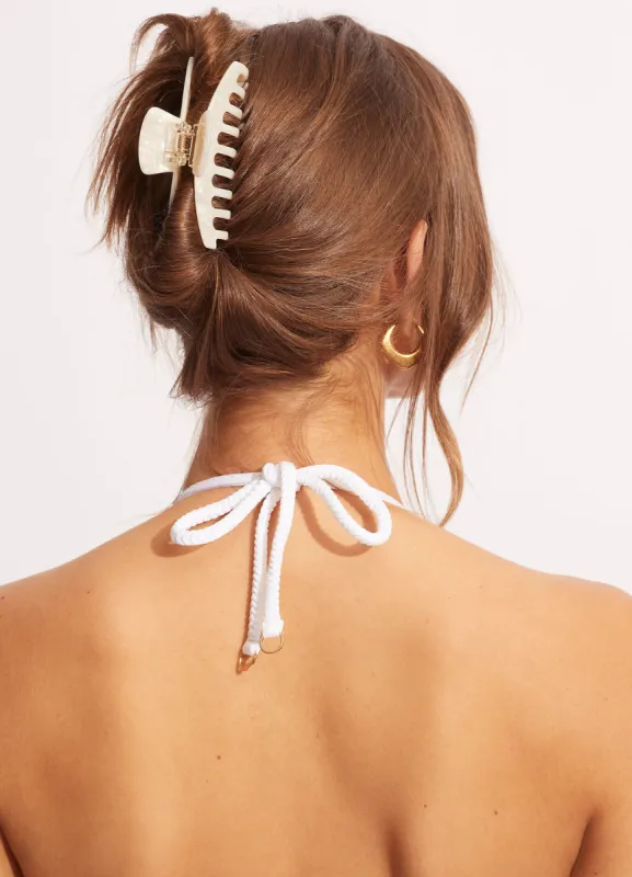 Hair Claw - Sand sold by Seafolly