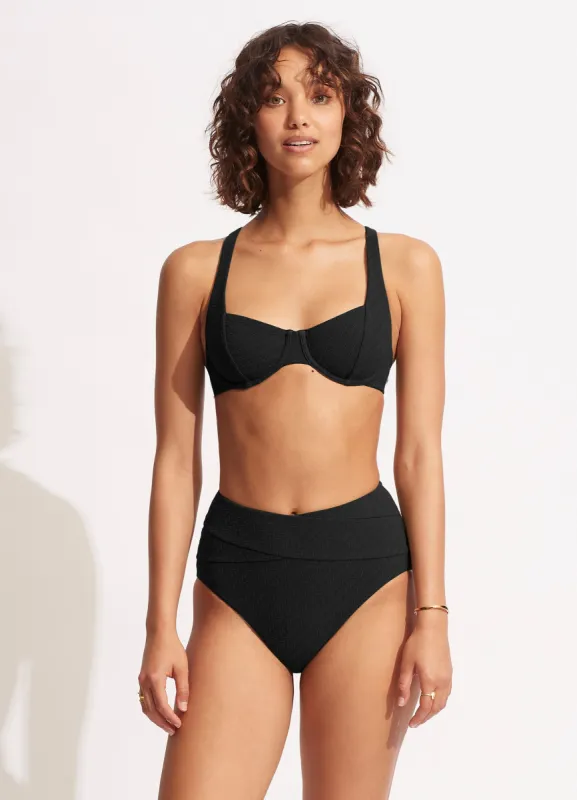Willow High Waist Pant - Black sold by Seafolly