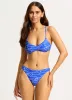 Set Sail Cross Back Bralette Bikini Top - Azure sold by Seafolly