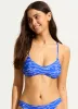 Set Sail Cross Back Bralette Bikini Top - Azure sold by Seafolly