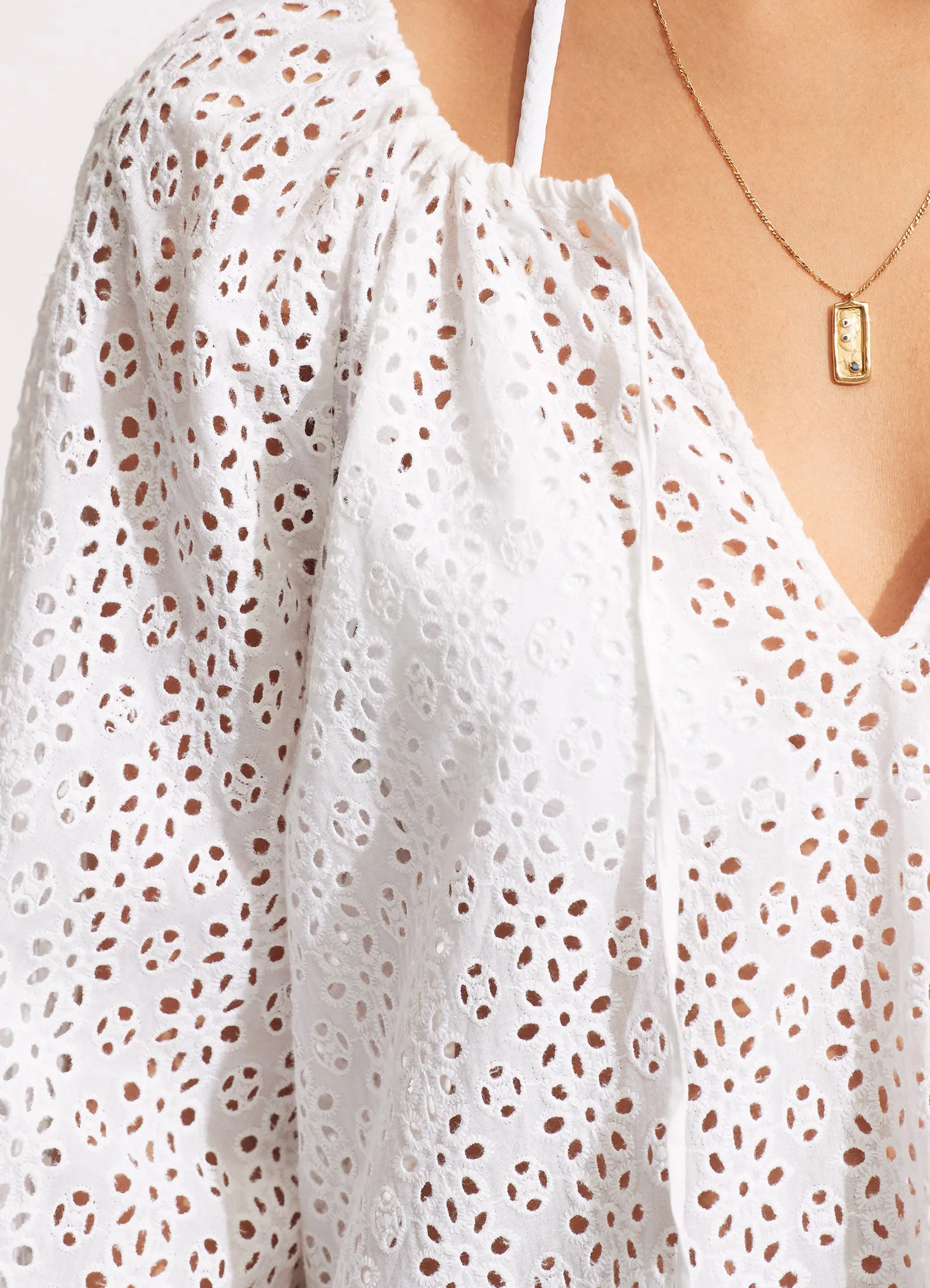 Broderie Anglaise Cover Up - White sold by Seafolly product image thumbnail 4