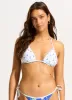 Ahoy Reversible Slide Triangle Bikini Top - Azure sold by Seafolly