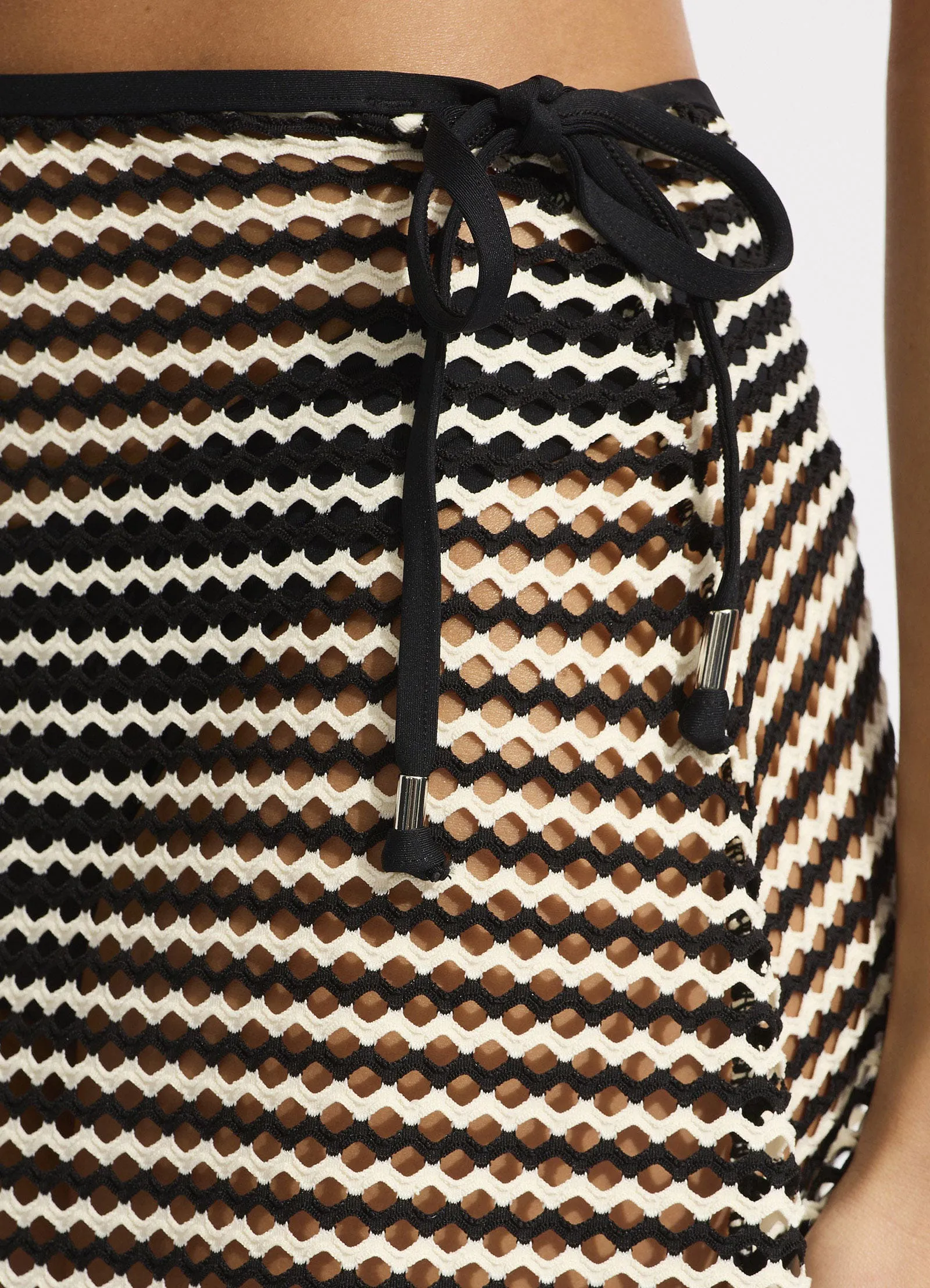 Mesh Effect A-Line Skirt - Black sold by Seafolly product image thumbnail 5