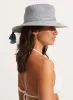 Collapsible Fedora - Indigo sold by Seafolly