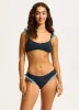 Lucia Hipster Bikini Bottom  - True Navy sold by Seafolly