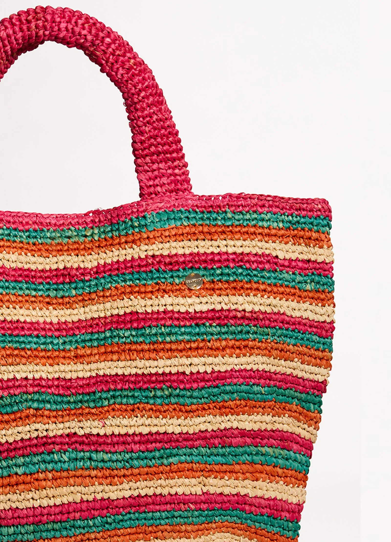 Stripe Woven Tote Bag - Multi sold by Seafolly product image thumbnail 3