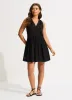 Ladder Detail Dress - Black sold by Seafolly
