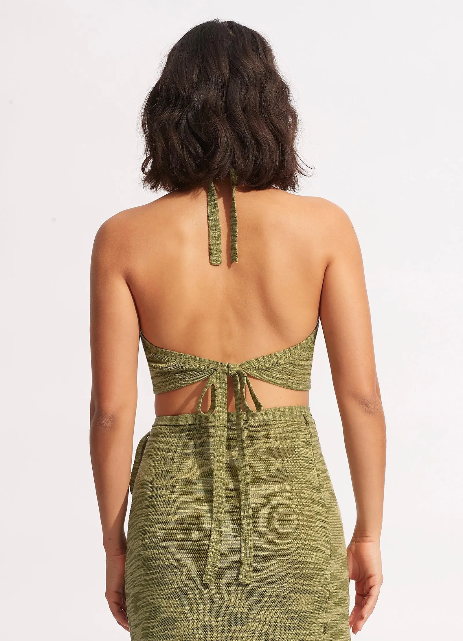Daybreak Knit Top - Olive sold by Seafolly product image thumbnail 4