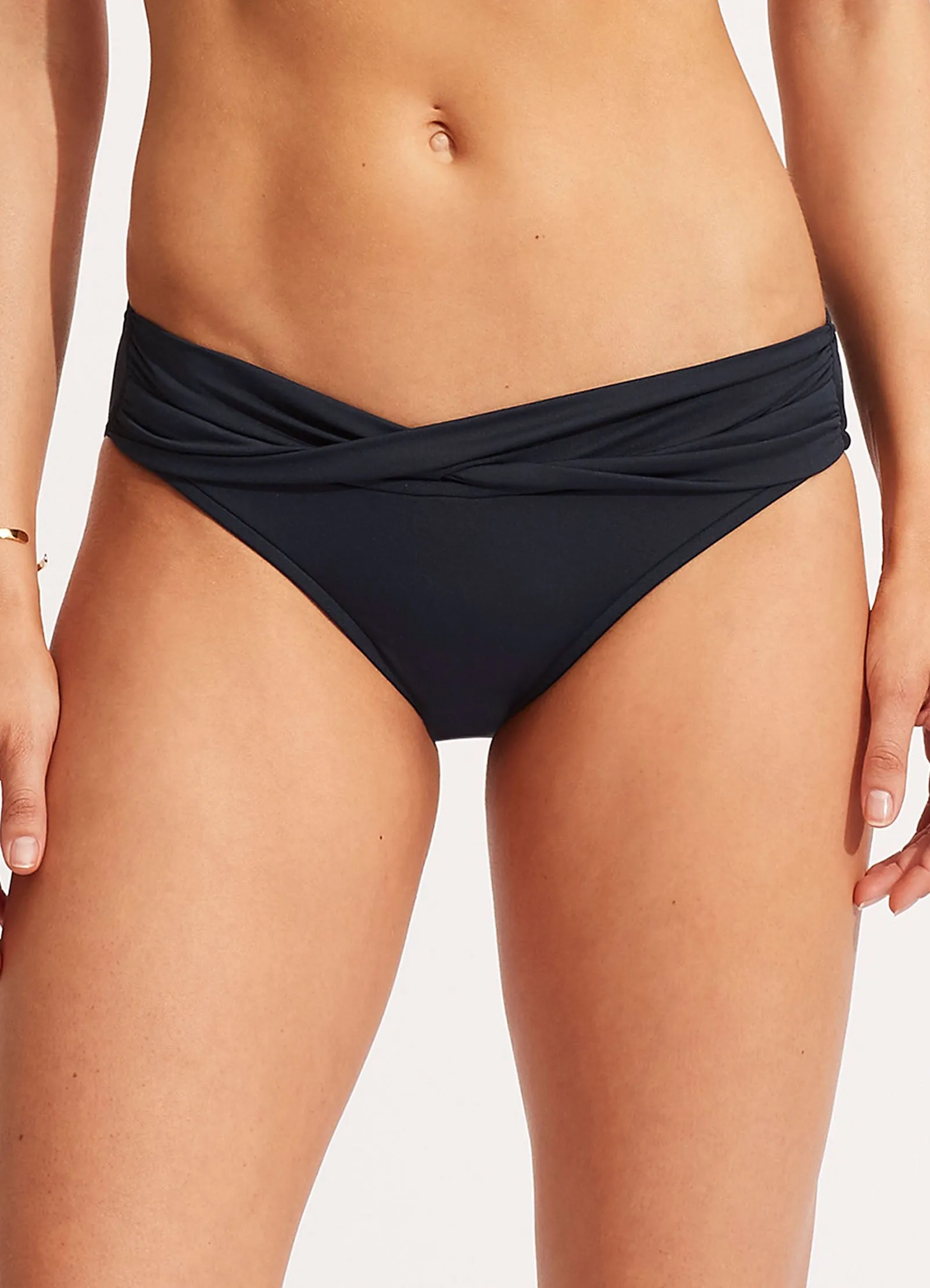 Seafolly Collective Twist Band Hipster - True Navy sold by Seafolly product image thumbnail 3