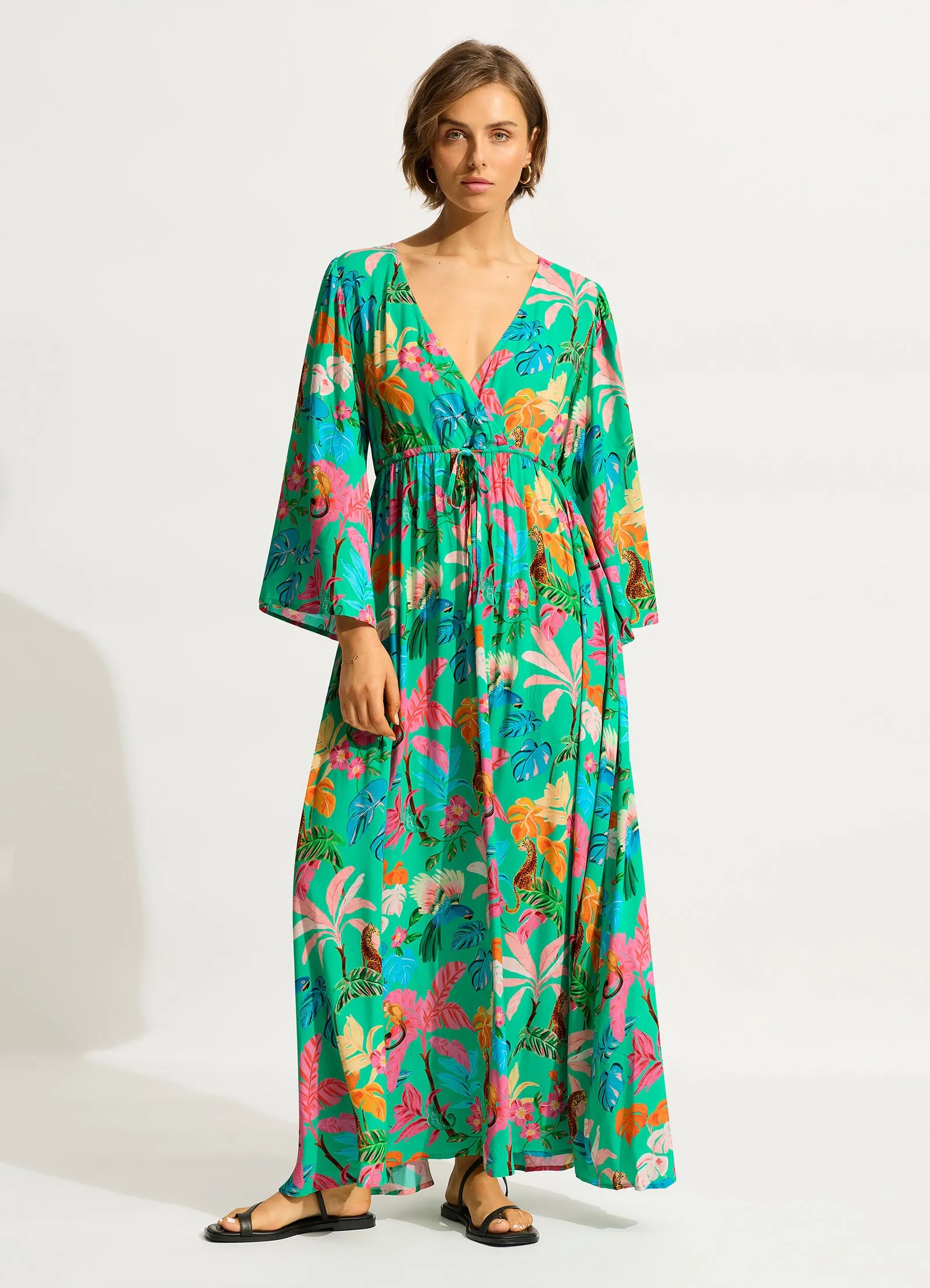 Tropica Maxi Dress - Jade sold by Seafolly
