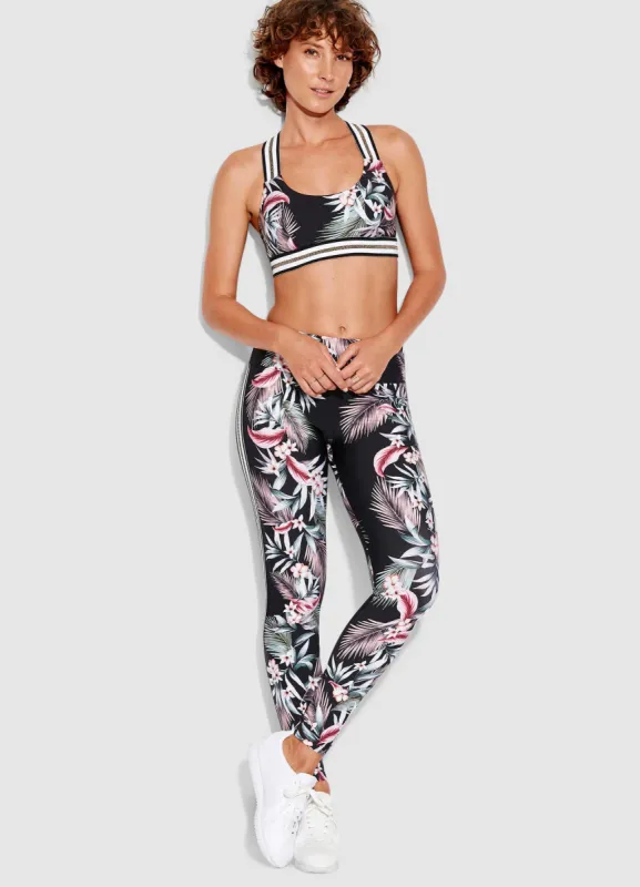 Ocean Alley Active Legging - Black sold by Seafolly