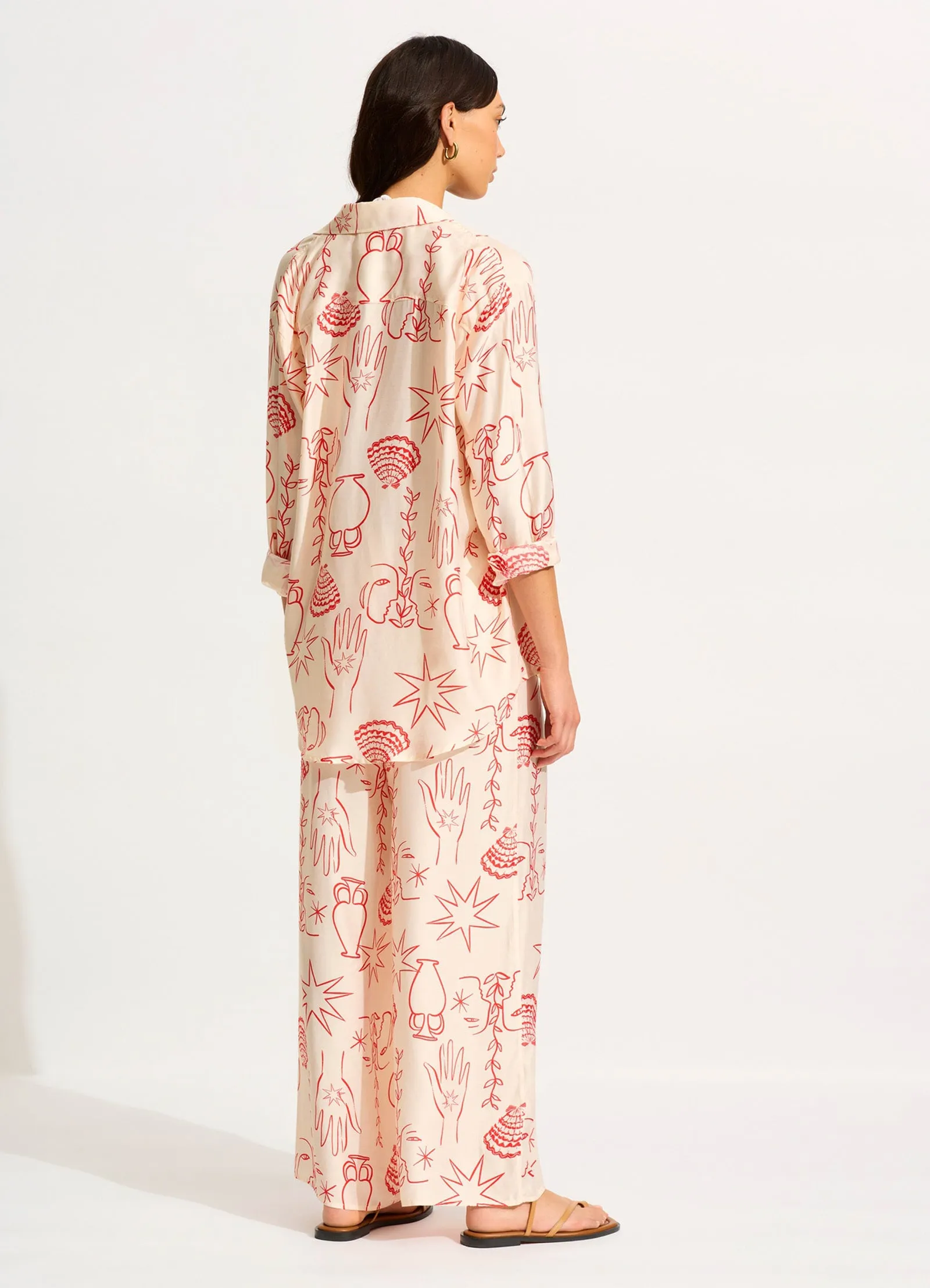 Atlantis Relaxed Pant - Ecru sold by Seafolly product image thumbnail 3