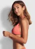 Stardust Slide Tri Bikini Top - Antique Coral sold by Seafolly