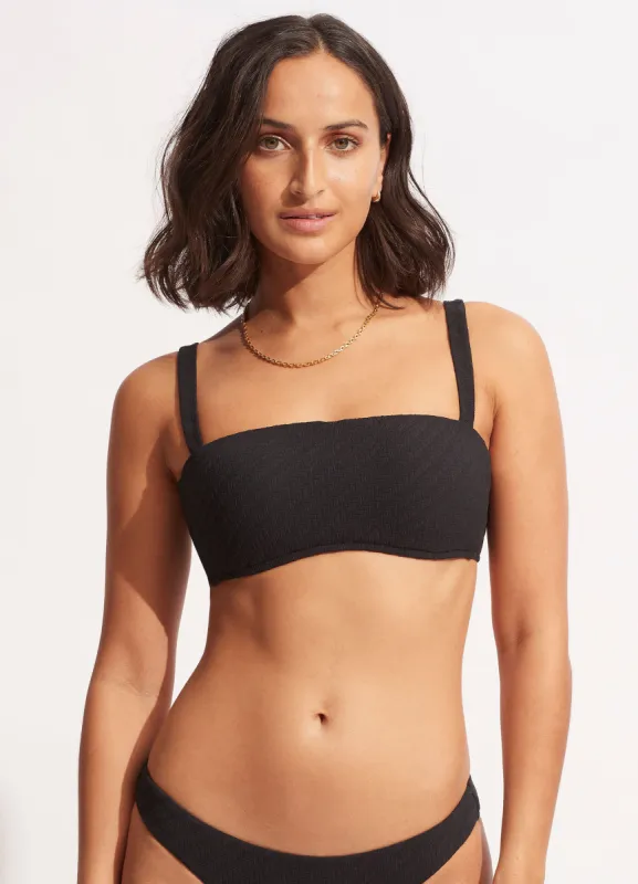 Willow Tank Bra  - Black sold by Seafolly