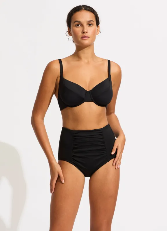 Seafolly Collective High Waisted Pant - Black sold by Seafolly