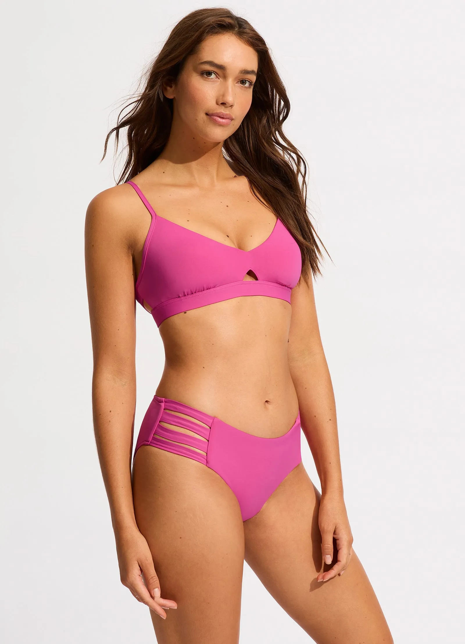Seafolly Collective Hybrid Bralette - Hot Pink sold by Seafolly product image thumbnail 3