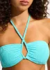 Oasis Diamond Wire Bandeau Bikini Top - Atoll sold by Seafolly