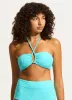 Oasis Diamond Wire Bandeau Bikini Top - Atoll sold by Seafolly