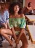 Kasbah Off Shoulder Top - Sage sold by Seafolly