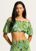 Kasbah Off Shoulder Top - Sage sold by Seafolly