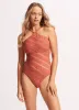 Marrakesh DD High Neck One Piece - Cinnamon sold by Seafolly