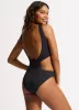 Sea Dive Cut-Out One Piece - Black sold by Seafolly