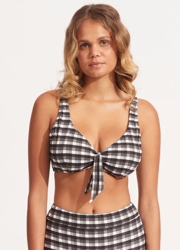 Portofino F Cup Bra - Black sold by Seafolly