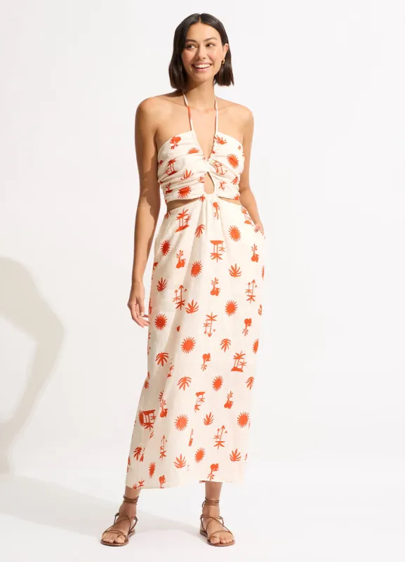 La Palma Maxi Dress - Tamarillo sold by Seafolly