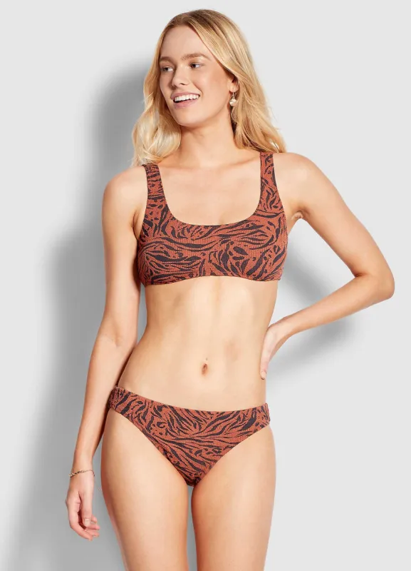 Amazonia Hipster Bikini Pants - Rust sold by Seafolly